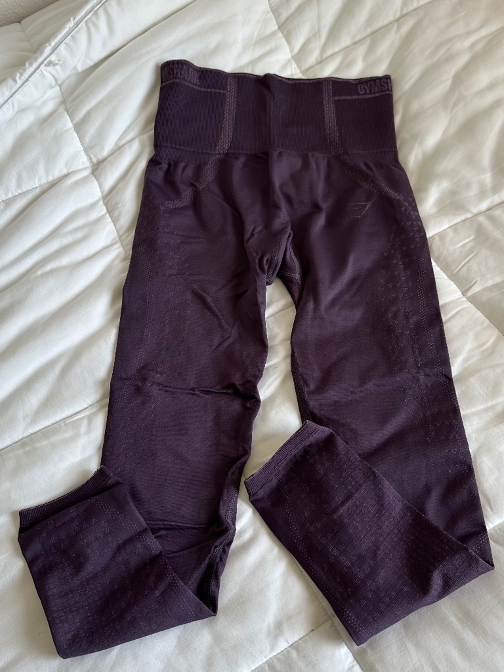 Gymshark purple plum seamless leggings